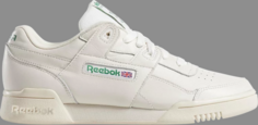 Кроссовки wmns workout lo plus &apos;chalk green&apos; Reebok, белый