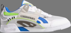 Кроссовки workout plus ati 90s &apos;white neon lime&apos; Reebok, белый