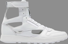 Кроссовки maison margiela x classic leather tabi high &apos;white&apos; Reebok, белый