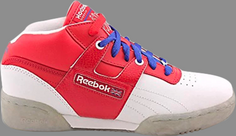 Кроссовки workout mid ice j Reebok, белый