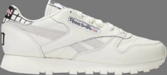 Кроссовки asap nast x classic leather &apos;chalk&apos; friends &amp; family Reebok, белый