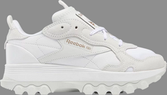 Кроссовки cardi b x classic leather big kid &apos;white&apos; Reebok, белый