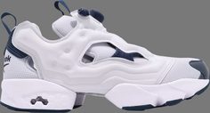 Кроссовки instapump fury og mu &apos;white navy&apos; Reebok, белый