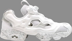 Кроссовки instapump fury achm &apos;white marble&apos; Reebok, белый