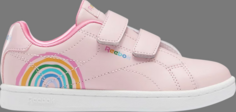 Кроссовки royal complete cln alt 2 little kid &apos;rainbow&apos; Reebok, белый