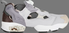 Кроссовки garbstore x instapump fury og Reebok, серый