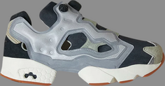 Кроссовки end. x instapump fury &apos;fossil pack - true grey&apos; Reebok, серый