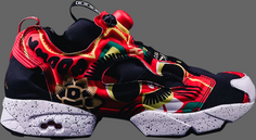 Кроссовки 400ml x instapump fury 3am &apos;paper tiger&apos; Reebok, черный