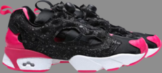 Кроссовки frank the butcher x bau x instapump fury og &apos;black pink fusion&apos; Reebok, черный