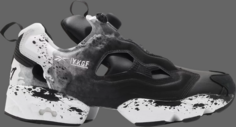 Кроссовки yoshio kubo x instapump fury og &apos;black white&apos; Reebok, черный