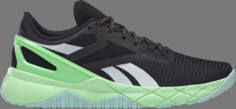 Кроссовки wmns nanoflex tr &apos;black neon mint&apos; Reebok, черный