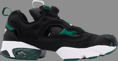 Кроссовки instapump fury og mu &apos;dark green&apos; Reebok, черный