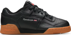 Кроссовки Reebok Workout Plus, черный/коричневый