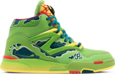 Кроссовки jurassic park x pump omni zone 2 &apos;dilophosaurus&apos; Reebok, зеленый