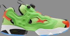 Кроссовки instapump fury og &apos;splash pack&apos; Reebok, зеленый