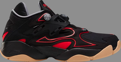 Кроссовки pump court &apos;black instinct red gum&apos; Reebok, черный