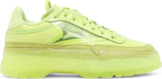 Кроссовки cardi b x wmns club c &apos;high vis green&apos; Reebok, зеленый