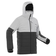 Горнолыжная куртка Decathlon Wedze 100 Warm, серый/черный