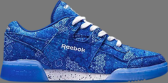 Кроссовки limited edt x workout lo plus &apos;peace and harmony&apos; Reebok, синий