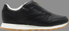 Кроссовки wmns classic leather zip Reebok, синий