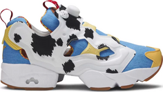 Кроссовки toy story 4 x bait x instapump fury og mixed &apos;woody and buzz&apos; Reebok, синий