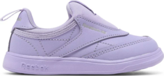 Кроссовки cardi b x club c slip-on 3 toddler &apos;crisp purple&apos; Reebok, фиолетовый