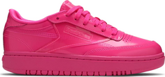 Кроссовки cardi b x wmns coated club c double &apos;dynamic pink&apos; Reebok, розовый