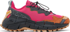 Кроссовки flintstones meet jetsons x zig kinetica 2 edge &apos;pursuit pink&apos; Reebok, розовый