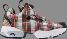 Кроссовки x-girl x instapump fury og &apos;plaid&apos; Reebok, красный