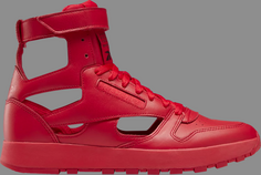 Кроссовки maison margiela x classic leather tabi high &apos;vector red&apos; Reebok, красный