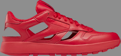 Кроссовки maison margiela x classic leather dq &apos;vector red&apos; Reebok, красный