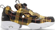 Кроссовки opening ceremony x instapump fury og &apos;yellow plaid&apos; Reebok, желтый