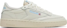 Кроссовки wmns club c 85 &apos;chalk sky blue&apos; Reebok, загар