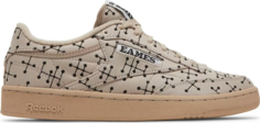 Кроссовки eames office x club c 85 &apos;dot pattern&apos; Reebok, коричневый