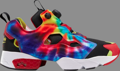 Кроссовки xlarge x instapump fury og &apos;tie-dye&apos; Reebok, многоцветный