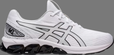 Кроссовки gel quantum 180 7 &apos;white black&apos; Asics, белый