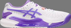 Кроссовки wmns gel resolution 9 &apos;white amethyst&apos; Asics, белый