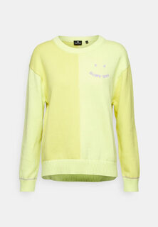 Свитер PS Paul Smith Crew Neck Happy, желтый