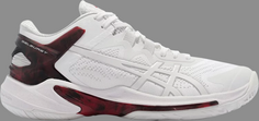 Кроссовки gel burst 25 low &apos;white classic red&apos; Asics, белый