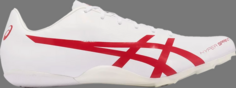 Кроссовки hyper sprint 7 &apos;brillant white classic red&apos; Asics, белый