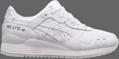 Кроссовки gel lyte 3 &apos;pure&apos; Asics, белый