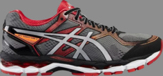 Кроссовки gel surveyor 5 &apos;black silver vermilion&apos; Asics, серый