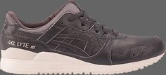 Кроссовки gel lyte 3 &apos;dark grey&apos; Asics, серый