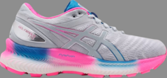 Лимитированные кроссовки wmns gel nimbus lite &apos;electic blue&apos; Asics, серый