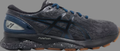 Кроссовки gel nimbus 21 winterized &apos;graphite grey&apos; Asics, серый