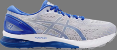 Кроссовки gel nimbus 21 lite show &apos;illusion blue&apos; Asics, серый