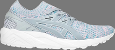 Кроссовки gel kayano trainer knit &apos;glacier grey&apos; Asics, серый