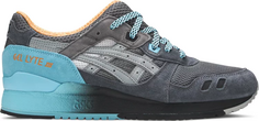 Кроссовки slam jam x gel lyte iii &apos;6thprll&apos; Asics, серый