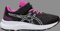 Кроссовки pre excite 9 ps &apos;black soft sky&apos; Asics, черный