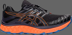 Кроссовки trabuco max &apos;black shocking orange&apos; Asics, черный